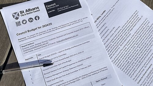 Budget documents