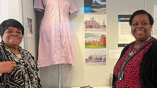 Councillors at the ''Becoming Us' exhibition at St Albans Museum